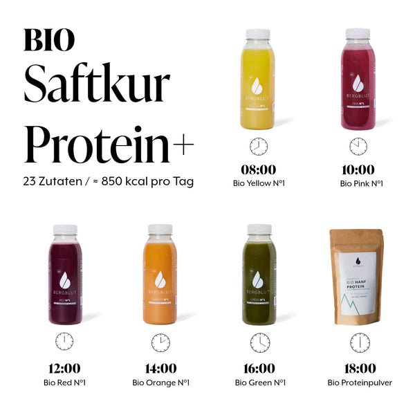ORGANIC JUICE CURE PROTEIN+